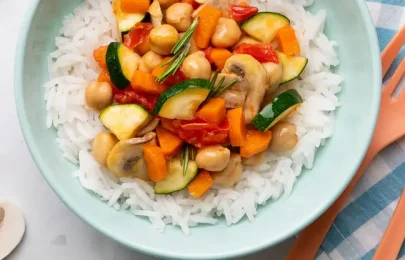 Receita estufadinho de legumes