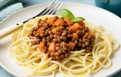 Bolonhesa de Lentilhas: uma receita saborosa e nutritiva que os miúdos vão adorar