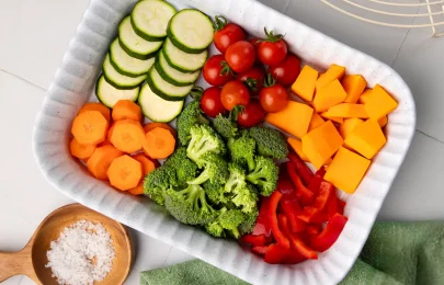 Conheça a Receita de Tabuleiro de Legumes Assados