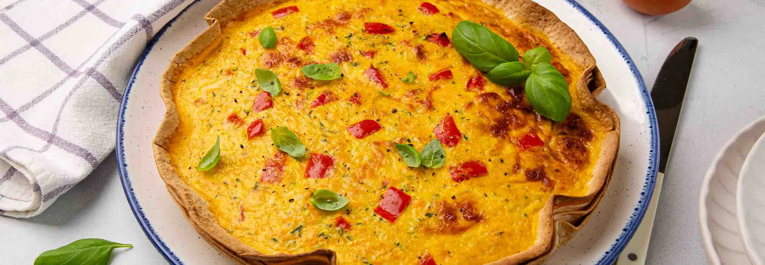 receita de tarte salgada com base de wrap Rodinhas